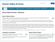 Tablet Screenshot of dancevideos.childgrove.org